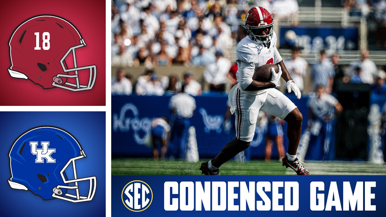 Alabama Crimson Tide vs. Kentucky Wildcats | Condensed Game | 2026 SEC Football