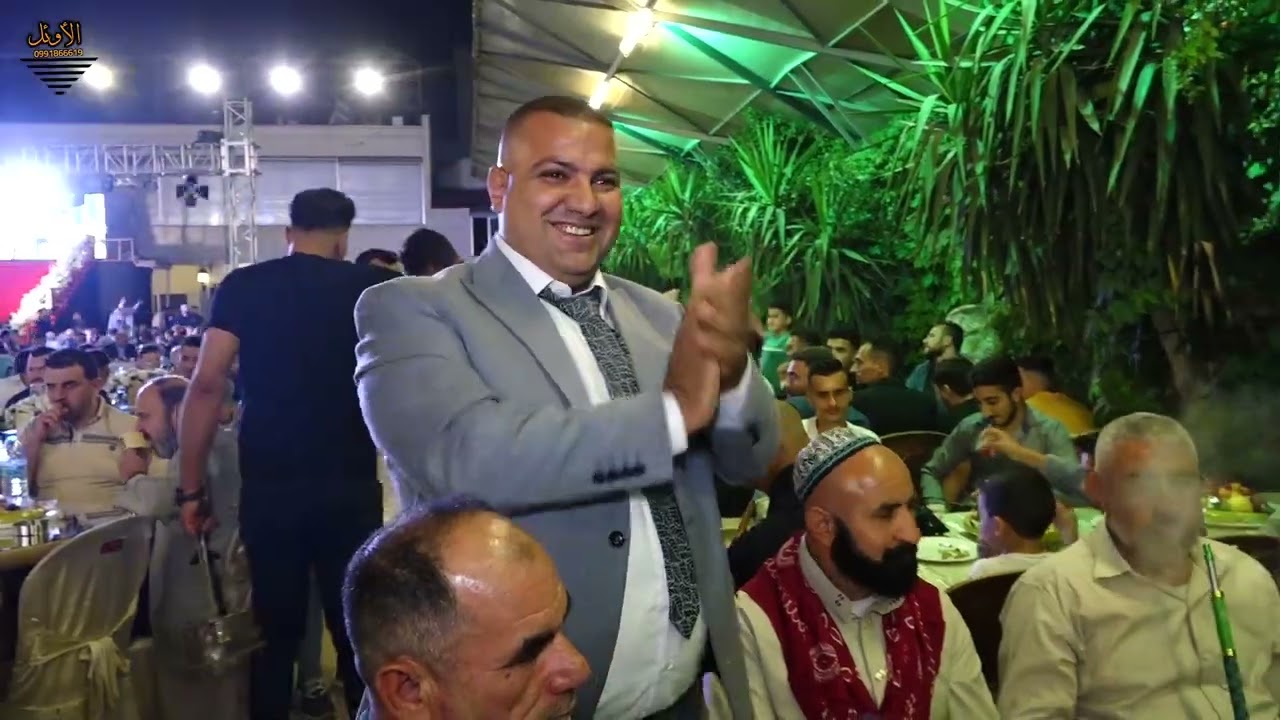 حفل زفاف العريس أحمد نجل السيد محمد حجازي الفنان علي دولة تصوير ثائر قوقو 0991866619  جزء 2