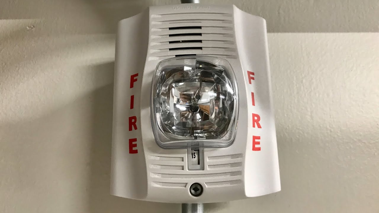 All Star, but it's played by fire alarms