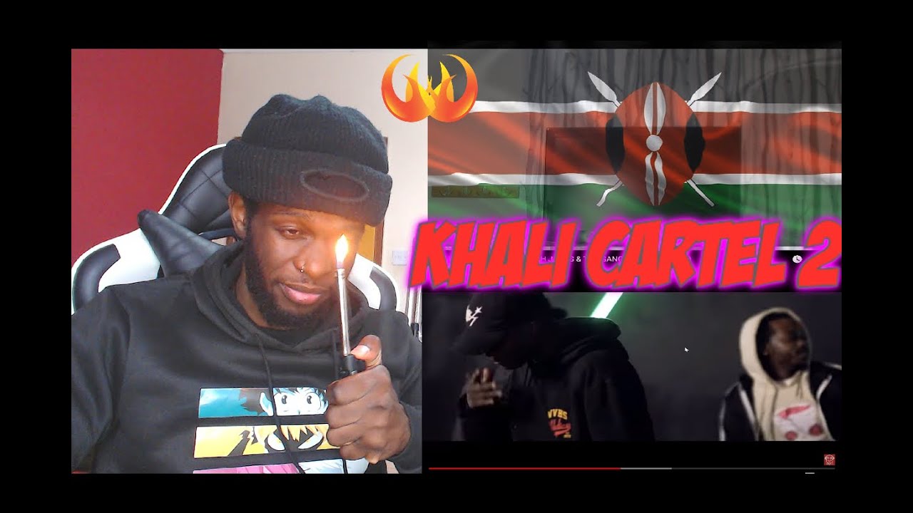 KENYAN HIP HOP 🔥🔥‼️| KHALI CARTEL 2 - KHALIGRAPH JONES & THE GANG (OFFICIAL VIDEO) [REACTION]