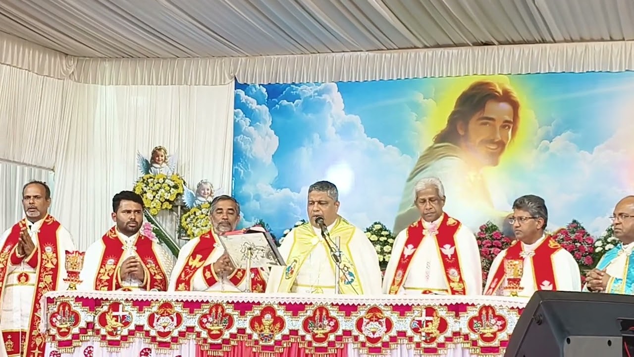 Bible Convention /അഭിഷേകാഗ്നി ബൈബിൾ കൺവെൻഷൻ വെള്ളരിക്കുണ്ട്  /മാർ ജോസഫ് പാംപ്ളാനിയുടെ ദിവ്യബലി
