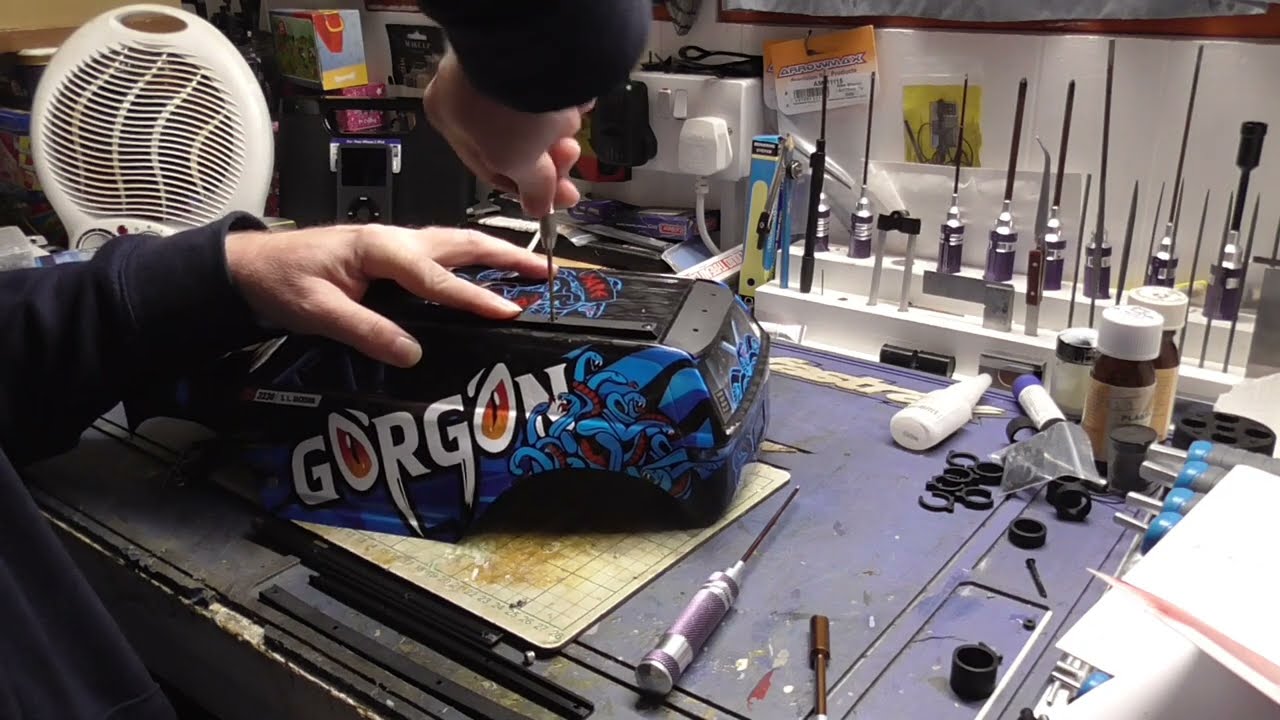 Arrma Gorgon - Upgrades a wheelie bar and 3D printed parts
