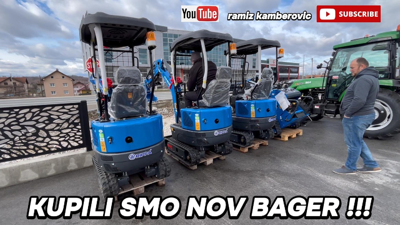 NOVO JE NOVO !!! KUPILI SMO NOV BAGER, U 2026 GODINI MALO RIJEŠENJE  KOJE MIJENJA LEĐA ..