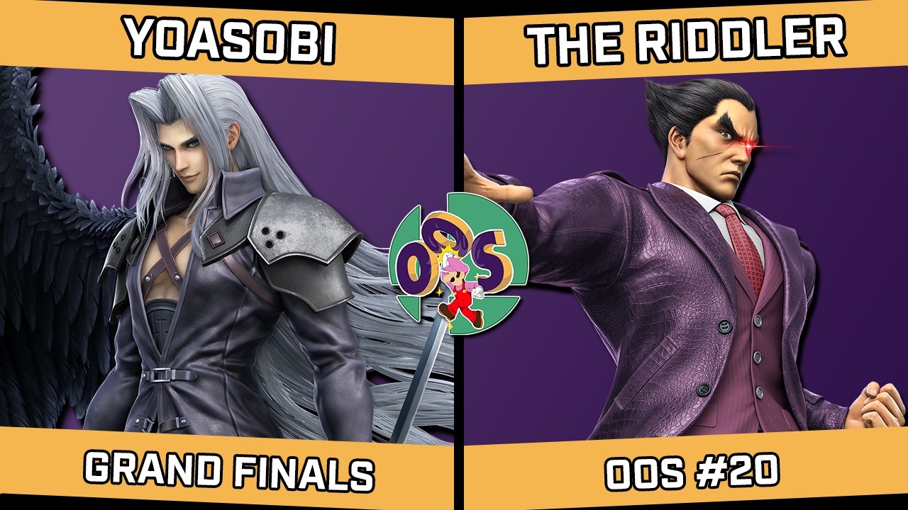 OOS #20 - GRAND FINALS - Yoasobi (Pyra Mythra/Sephiroth) vs The Riddler (Luigi/Kazuya)