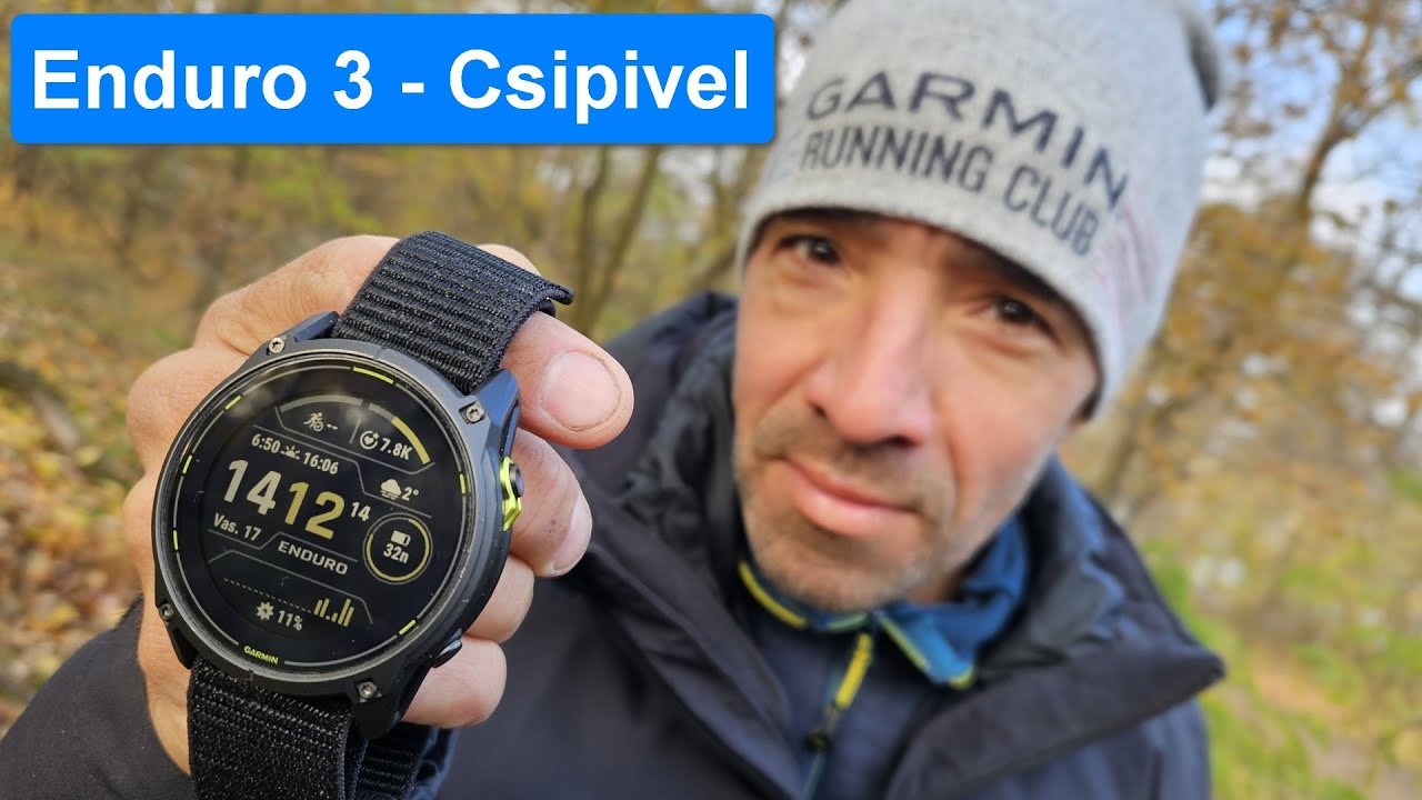 Garmin Enduro 3 - Takács Krisztián Csipivel