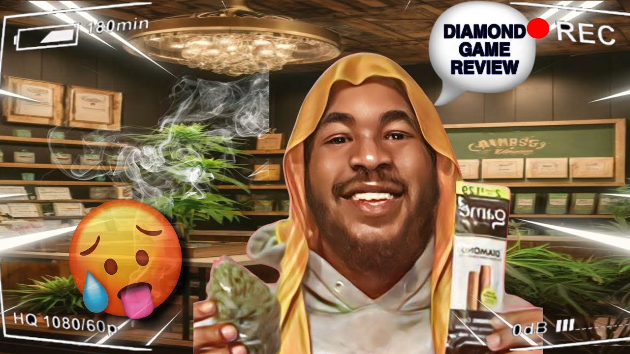 Diamond Game Review🍃(How to roll up a blunt)