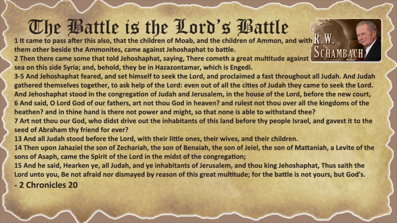 The Battle is the Lord's - RW Schambach