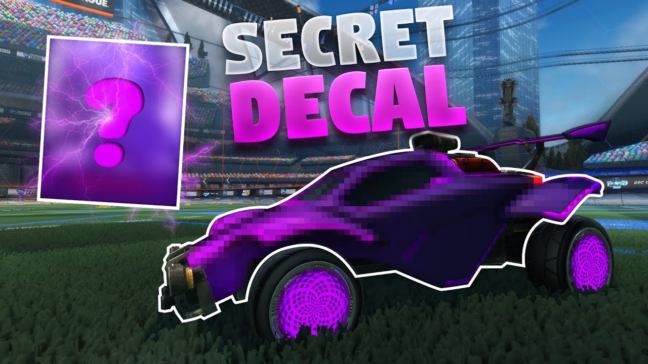 How To Get This New Secret Decal On Rocket League (Future Shock Design)
