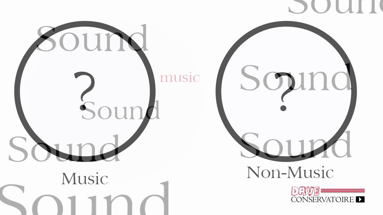 What is Music? | Organising Sound | Dave Conservatoire