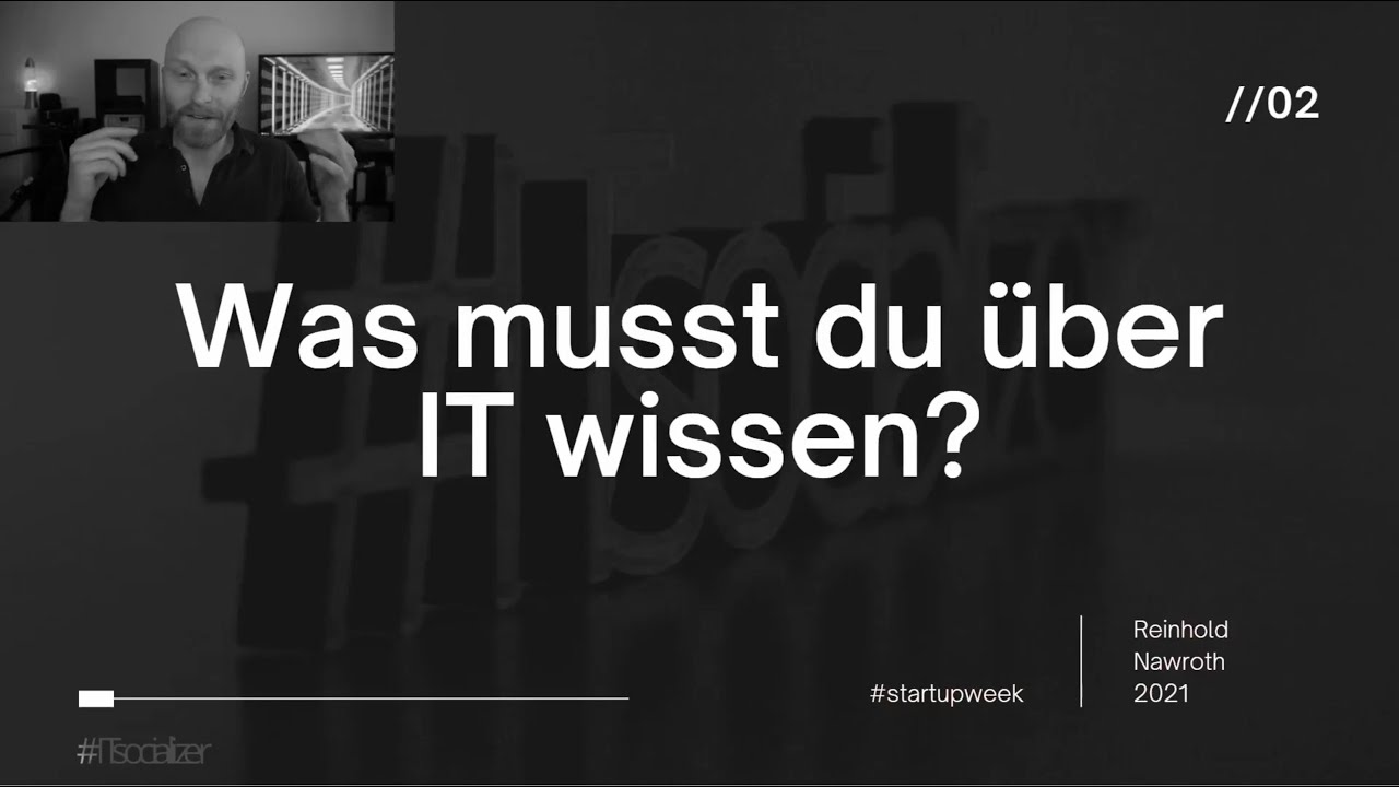 Was musst du &uuml;ber IT wissen?