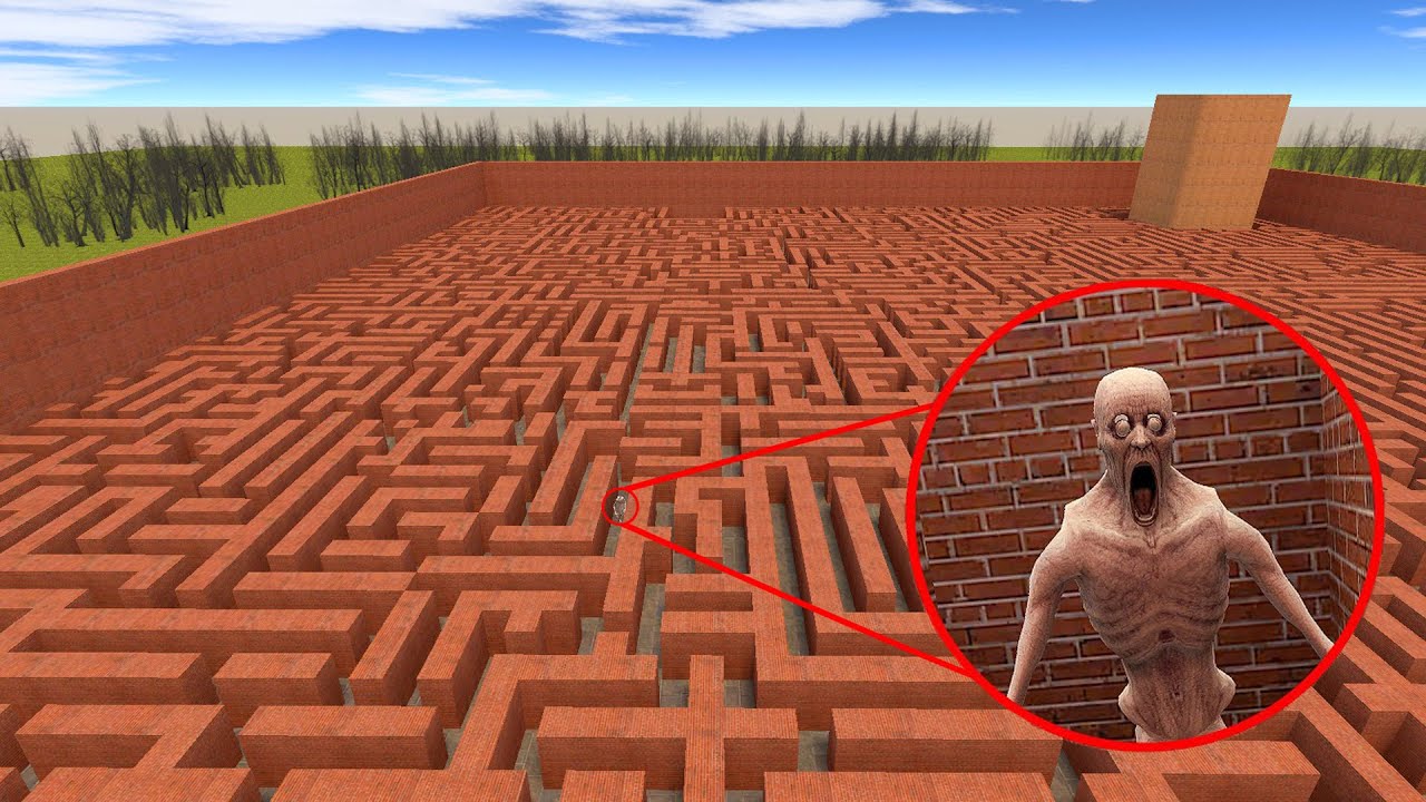 Never Going To Maze With SCP-096 InGarry's Mod #2