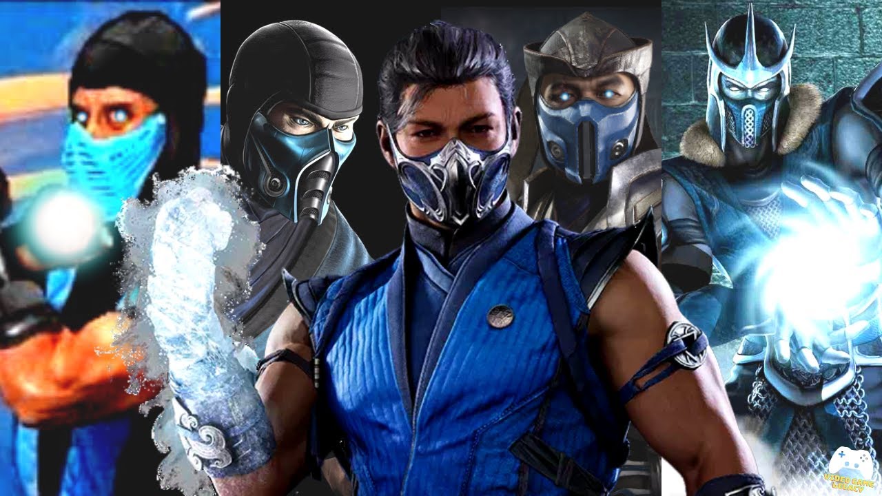Evolution of SUB-ZERO In Mortal Kombat Games [1992-2023]