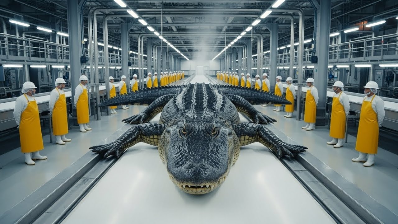 Inside a $10M Alligator Farm: Dangerous Egg Harvest to Luxury Bags.