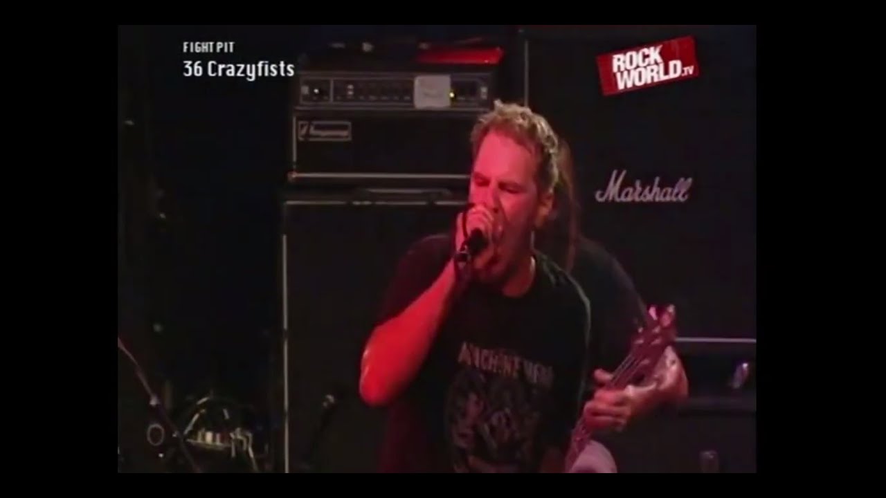 36 Crazyfists - Bloodwork (Live - MultiCam Pro-shot) - 09.17.2007 Nottingham, UK @ Rock City