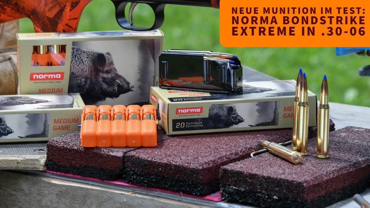 NORMA Bondstrike Extreme in .30-06 Springfield - die neue Jagdmunition im Test