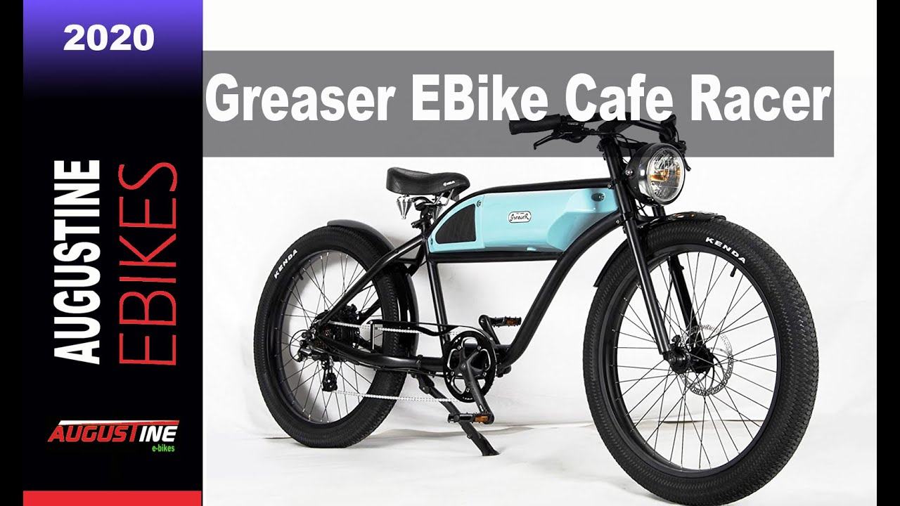 E bikes 2020: Greaser 500w Electric Bike Cafe Racer