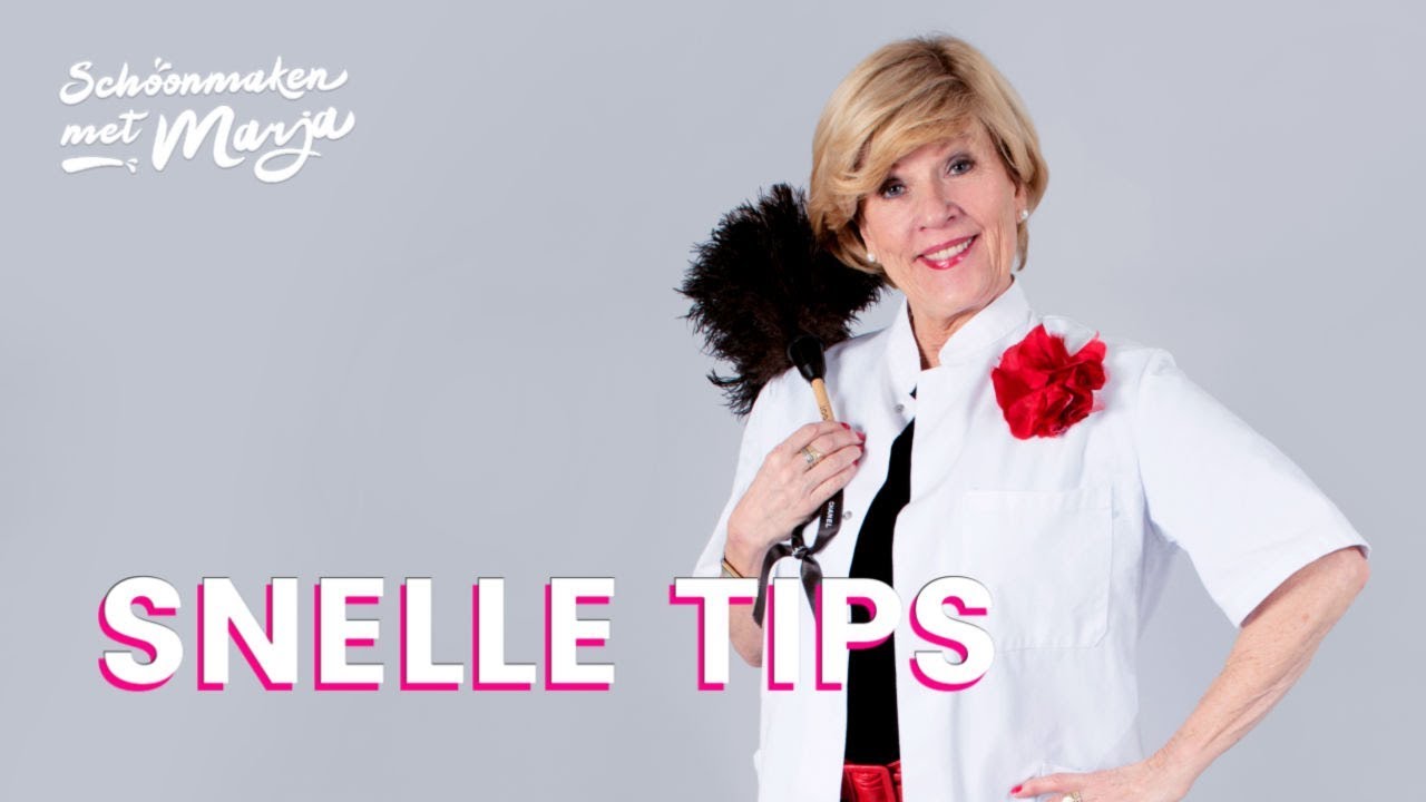 5 snelle schoonmaaktips 💦 Schoonmaken met Marja Middeldorp