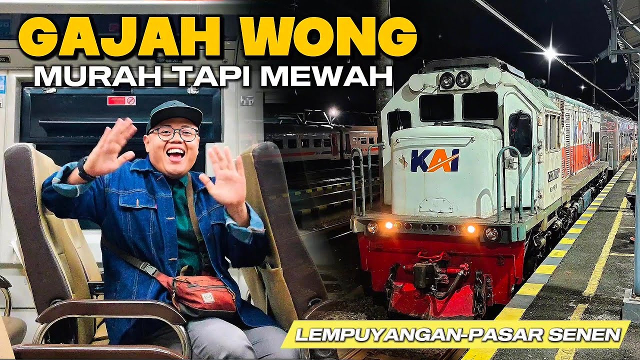 GAK PERLU EKSEKUTIF! KA Gajah Wong Lebih Hemat & Nyaman [Review Gajah Wong 2026]