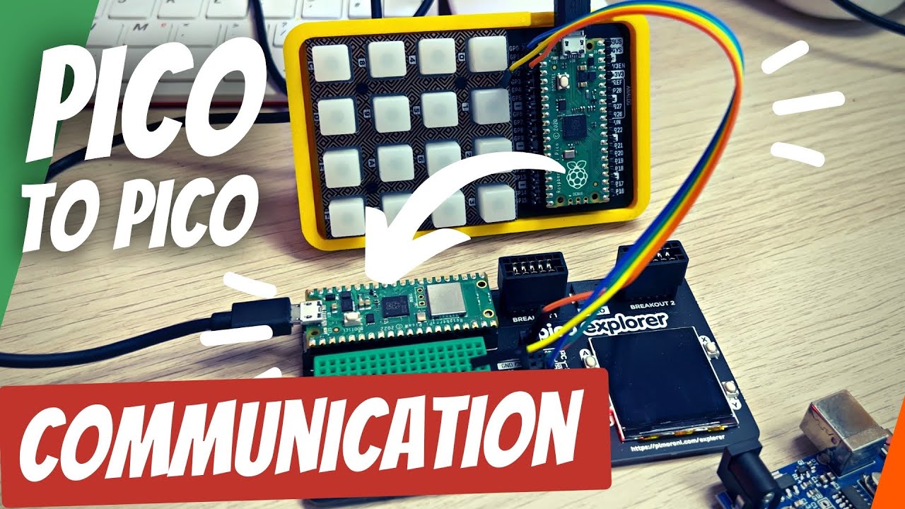 DO THIS to connect two Picos together - to Pico Communication via UART