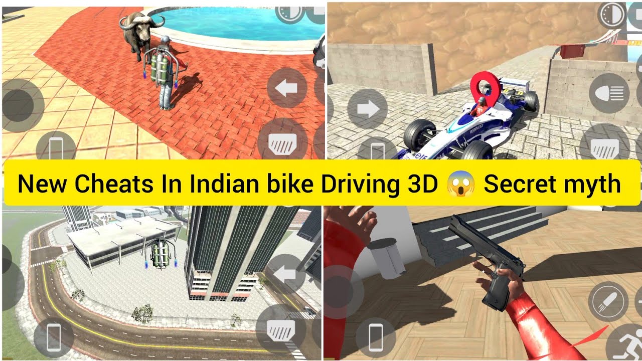 So Guys New Cheats In Indian Bike Driving 3D 😱Secret myth 