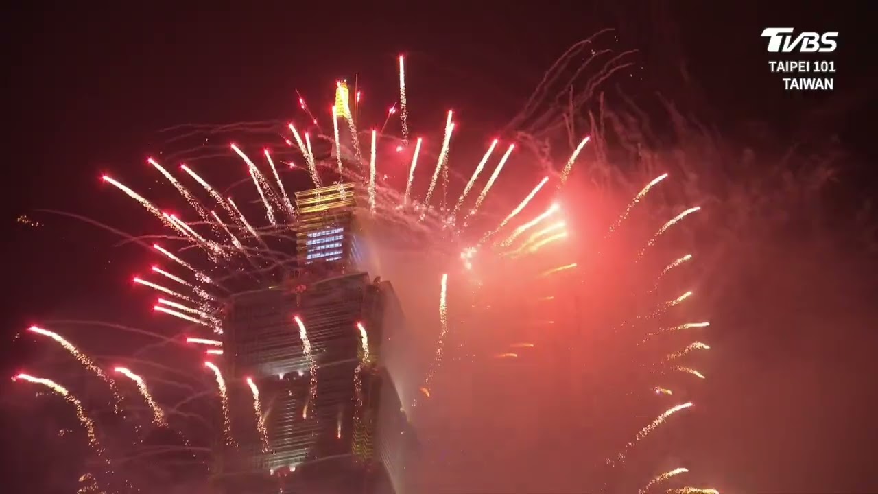 2025 台北101跨年煙火