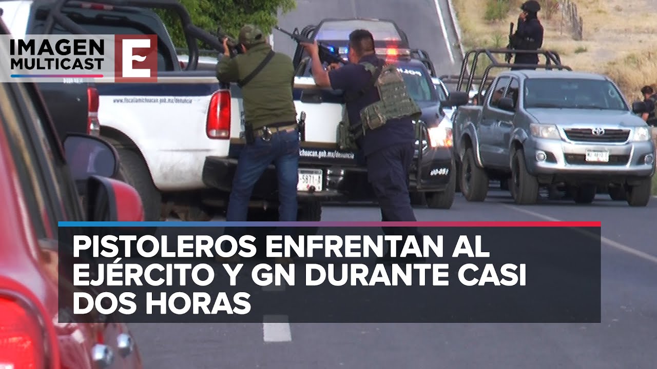Terror en Michoacán: Sicarios rafaguean a policías investigadores en Morelia y matan a dos