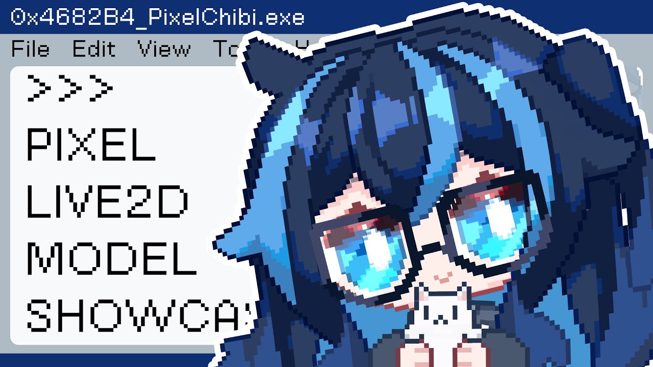 [Live2D Showcase] Pixel 0x4682B4