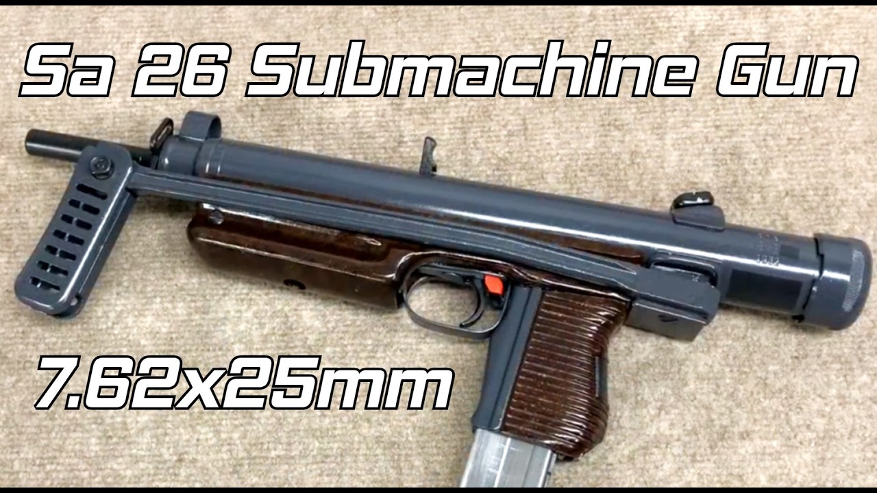 Czech Sa 26 Submachine Gun Review 