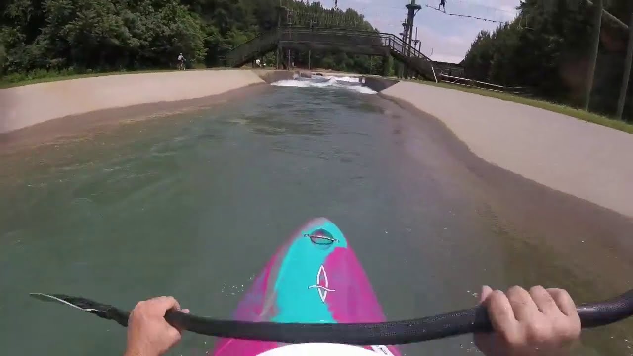 U.S. National Whitewater Center - Wilderness Channel kayaking