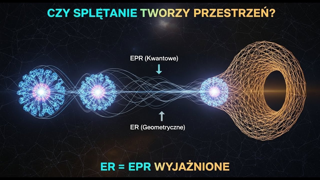 Czy SPLĄTANIE Tworzy Czasoprzestrzeń? ER = EPR Wyjaśnione