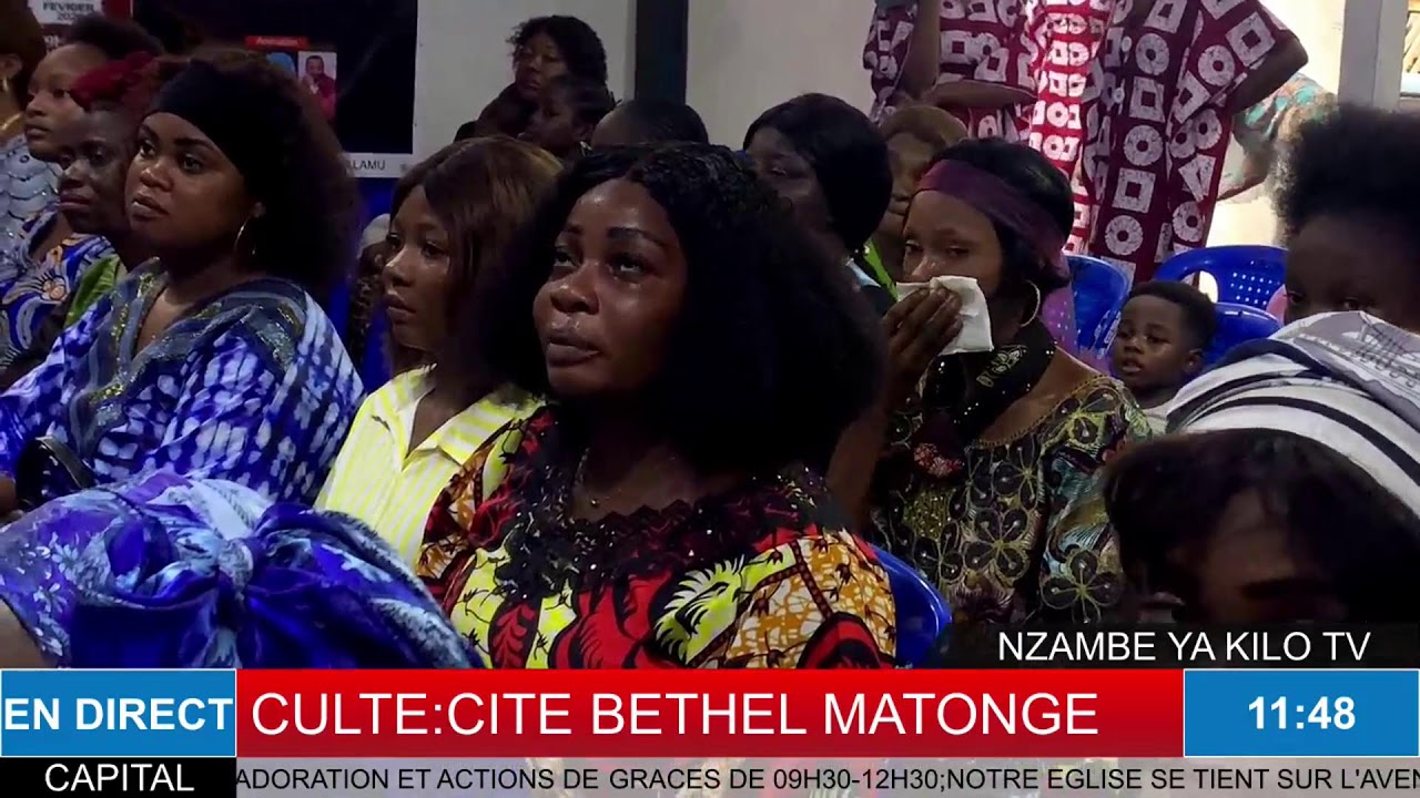 CULTE DOMINICAL CITE BETHEL MATONGE