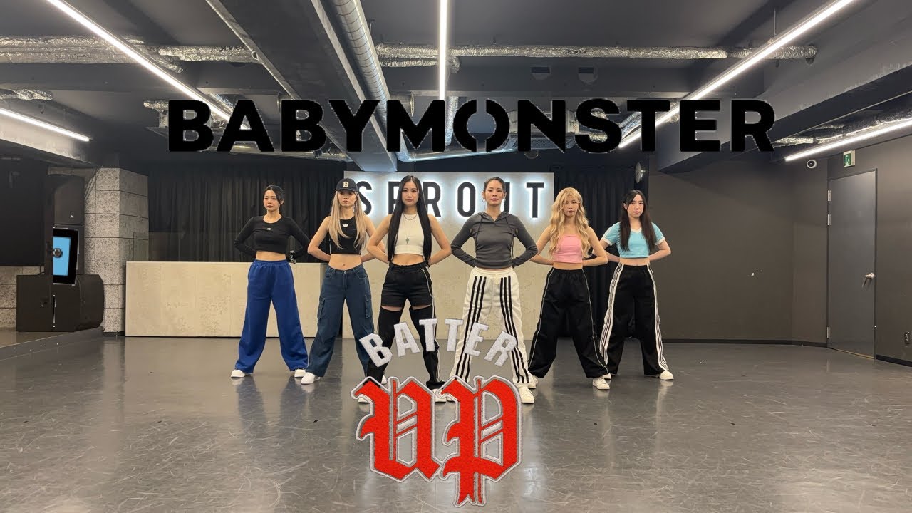 【踊ってみた/kpopinpublic】BABY MONSTER 「BATTER UP」 coverd by MAYBE MONSTER
