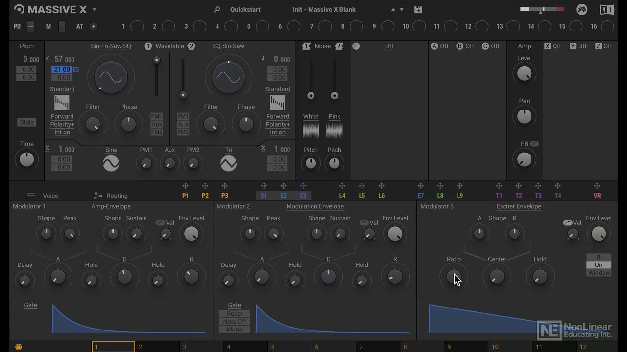 Massive X 201: Designing Massive Sounds - 3. Snare