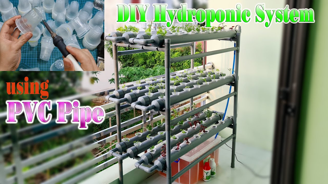 Сделай сам гидропонную систему дома из труб ПВХ – DIY