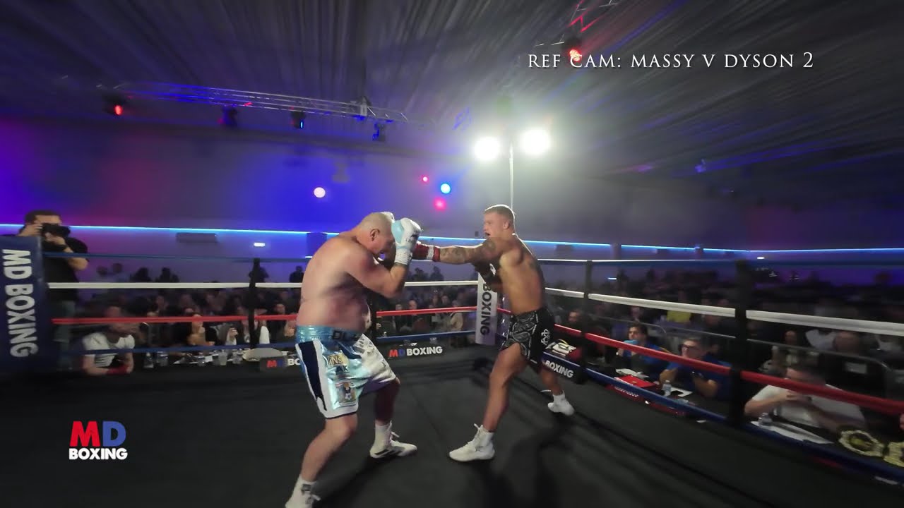 Official ref cam footage - Chris Massy v Luke Dyson 2