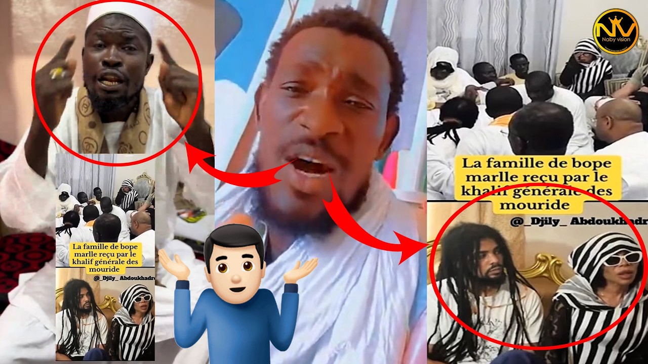 🚨URGENT👂RÉACTION DES MOURIDES APRÉS SORTIE IBRAHIMA MBAYE SUR LES FILS DE BOB MARLEY A TOUBA👏✅
