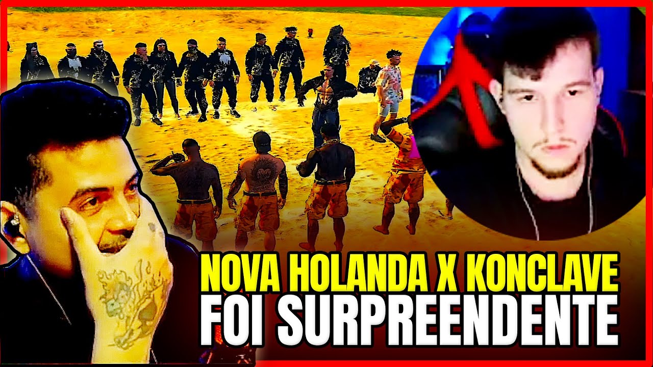 NOVA HOLANDA X KONCLAVE foi SURPREENDENTE!😨 COPA CAPITAL CITY CADA VEZ MELHOR no GTA RP