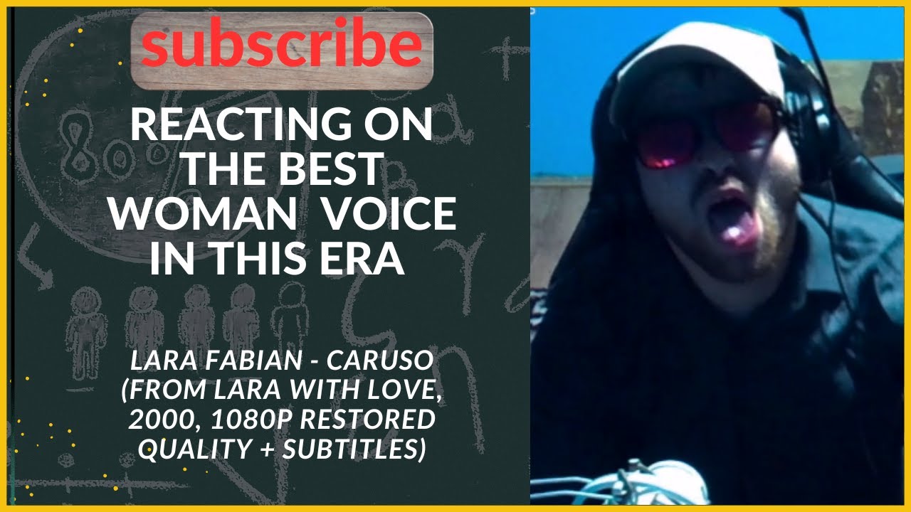 REACTING ON BEST WOMAN VOICE IN THIS ERA- Lara Fabian - Caruso (From Lara with love)