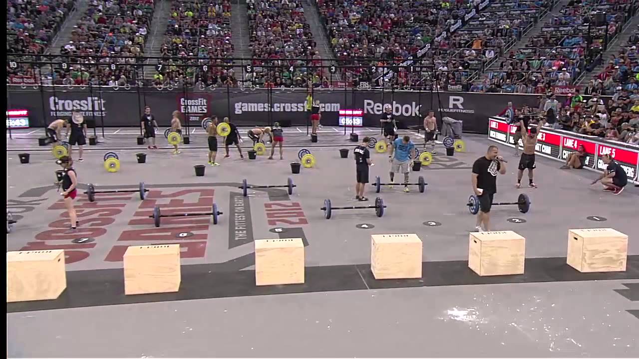 2012 CrossFit Games - Chipper: Individual Men, Heat 3