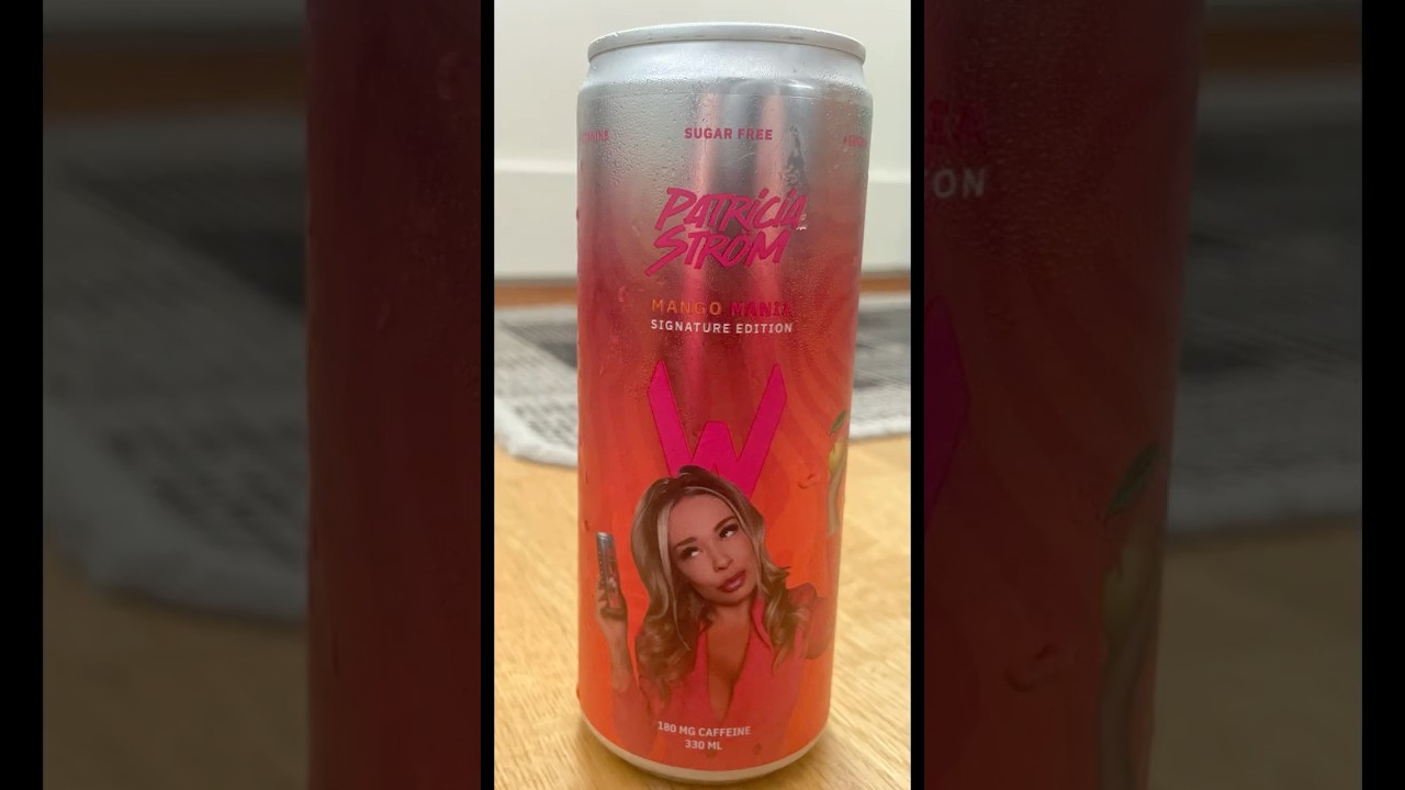 W MANGO MANIA PATRICIA ST&Ouml;RM ENERGY DRINK SOKERITON