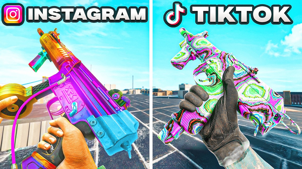 I Tested INSTAGRAM vs TIKTOK Loadouts on Warzone Rebirth Island