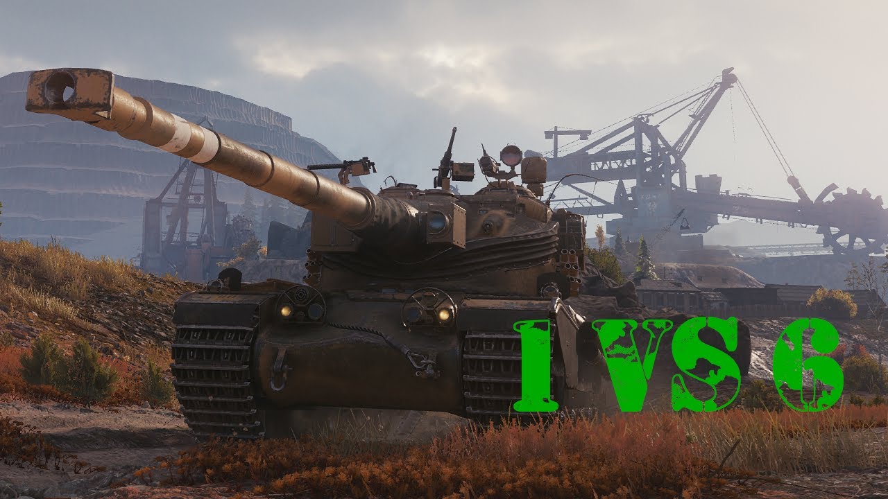 AMX50B - 8k dmg 1vs6 - World Of Tanks