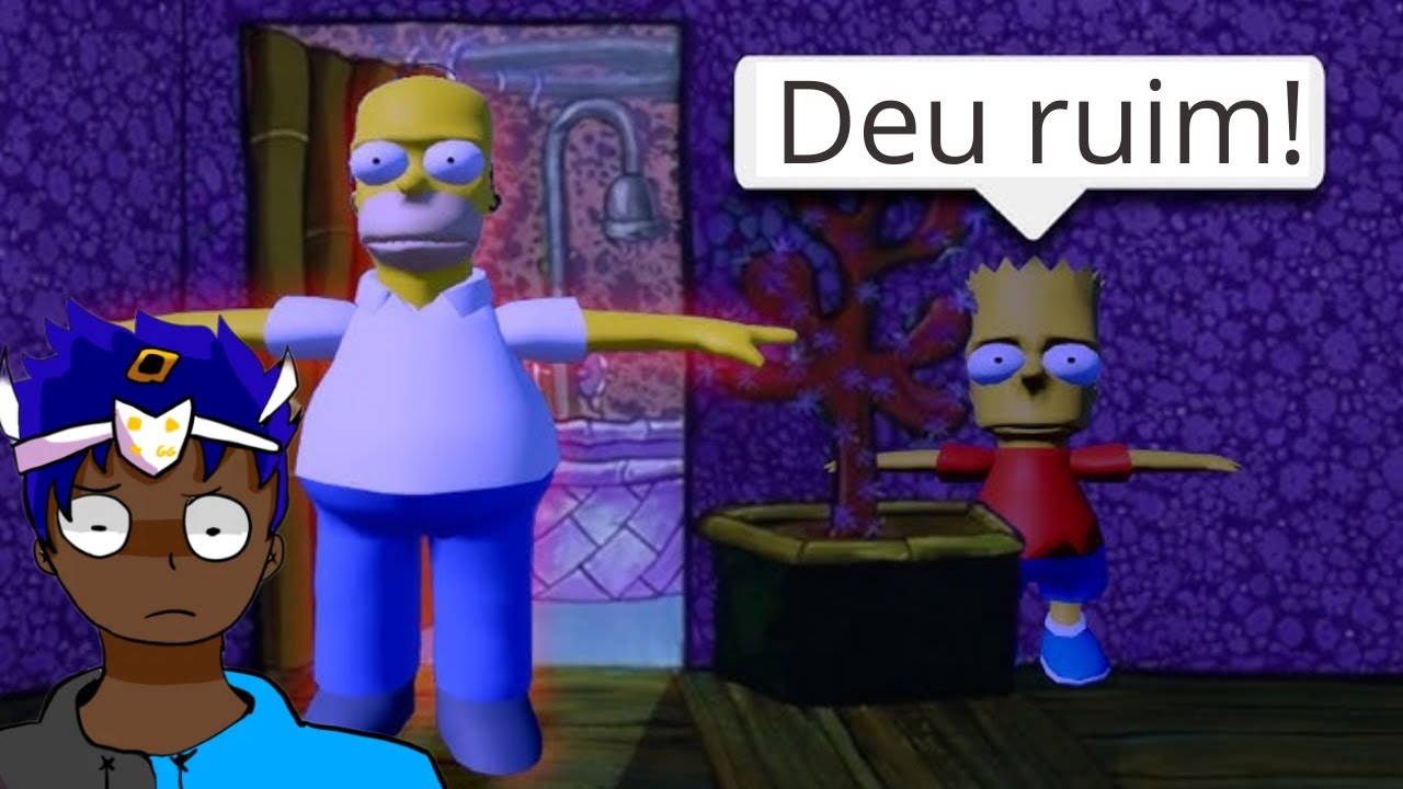 YOU VS HOMER É O JOGO MAIS ESQUISITO (E DIVERTIDO) DO ROBLOX!