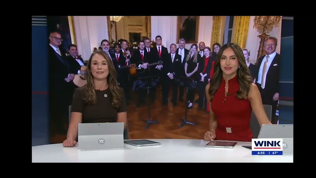 Covenant Church Naples Worship Team Performs at The White House - WINK News Follow-up Dec 7, 2025
