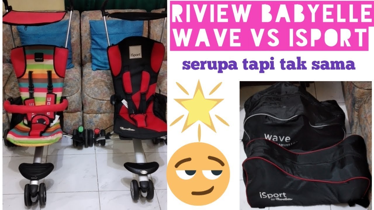 Riview stroller cocolatte isport vs babyelle wave
