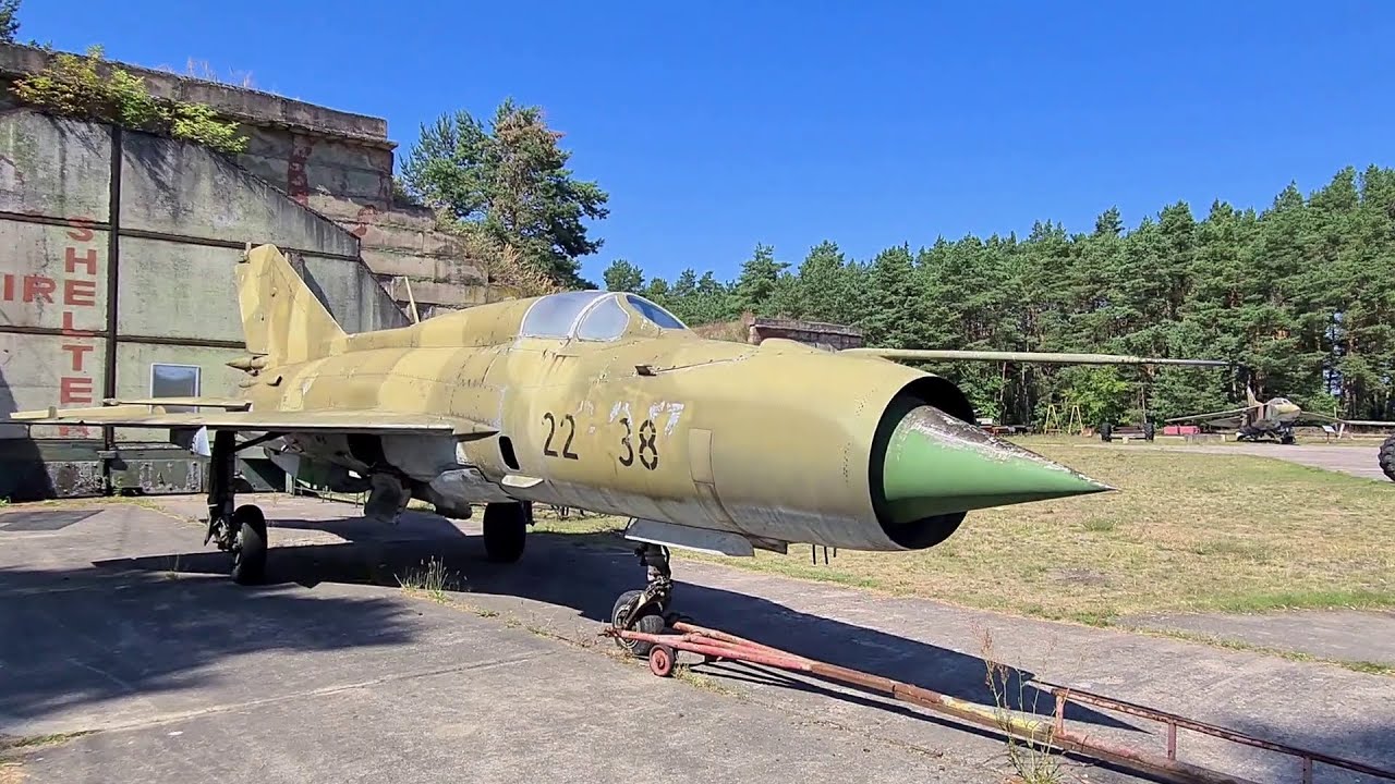 💥Музей авиации. Аэродром Финов. Финовфурт. ГСВГ. Германия. Luftfahrtmuseum Finowfurt. Germany. 2022