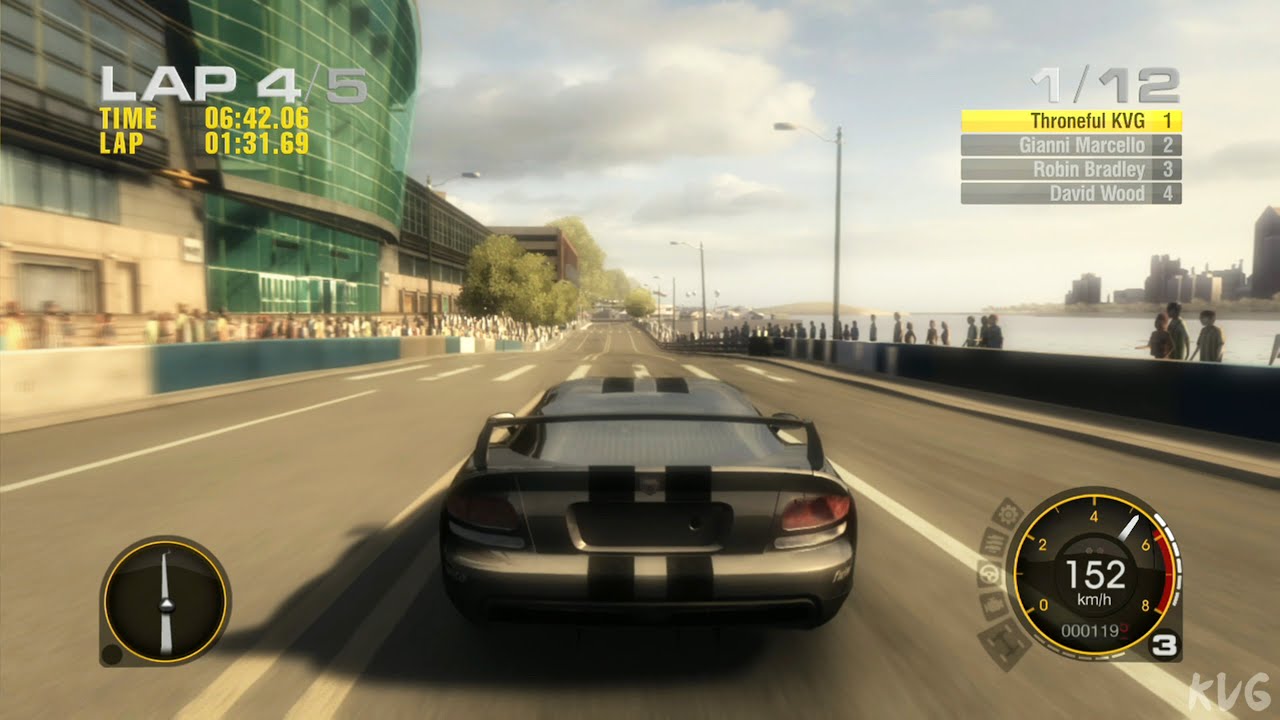 Race Driver: GRiD - Dodge Viper SRT-10 - Gameplay (PC UHD) [4K60FPS]