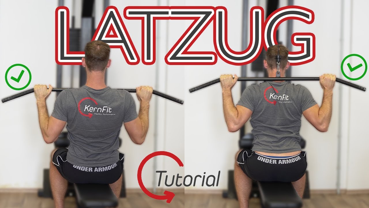Latzug - Die richtige Technik | Tutorial | Kernfit