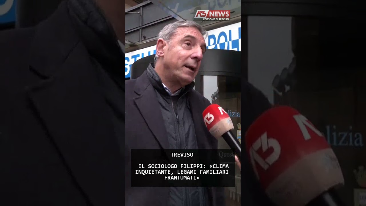 IL SOCIOLOGO FILIPPI: &laquo;CLIMA INQUIETANTE, LEGAMI FAMILIARI FRANTUMATI&raquo; | 17/12/2025