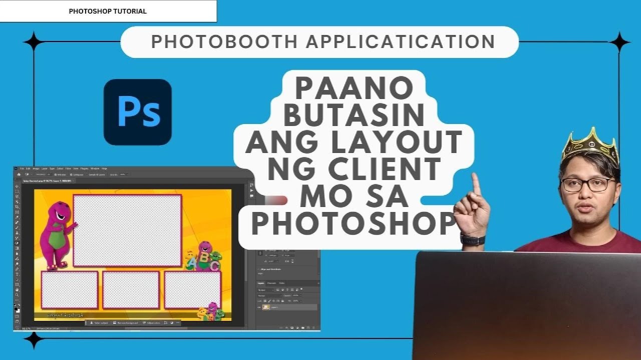 Paano Butasin ang Layout ng Photobooth mo sa Photoshop